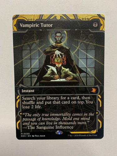 Vampiric tutor secrets - secrets, of