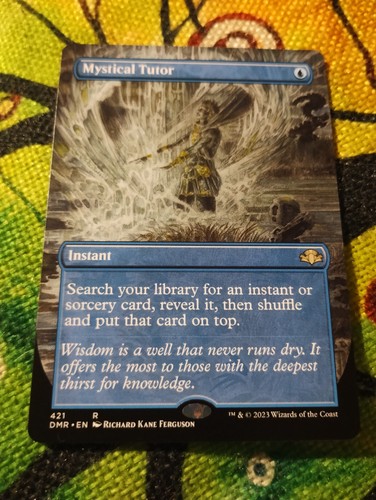 Borderless mystical tutor - borderless,