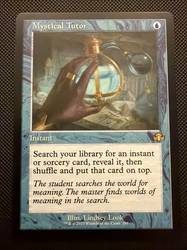 Mtg mystical tutor - mtg,