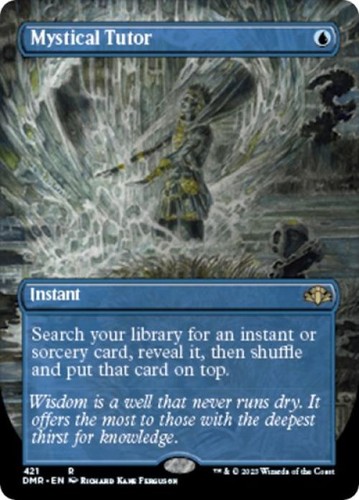 Mtg tutor mistico inglese - mtg,