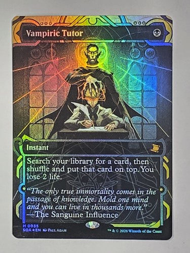 Mtg vampiric tutor - mtg, foil