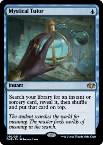 Mystical tutor dominaria - tutor,