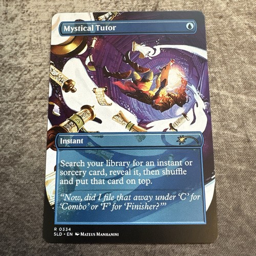 Mystical tutor custom art - mystical,