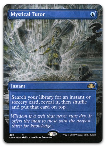 Mystical tutor - tutor, confini)
