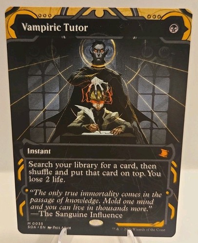 Vampiric tutor mtg secrets - mtg,