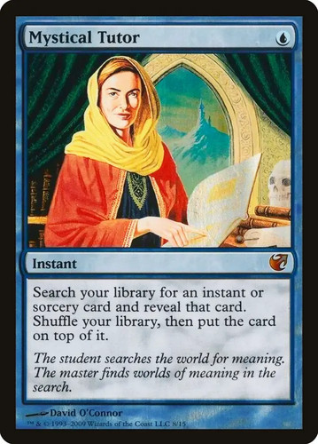 Mystical tutor foil v09 - m,