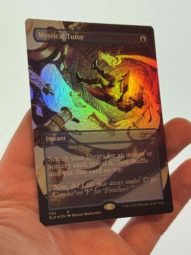 Foil mystical tutor - 1x,