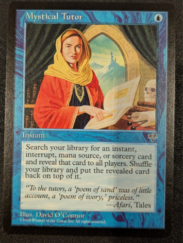 Mystical tutor mirage nm - -,