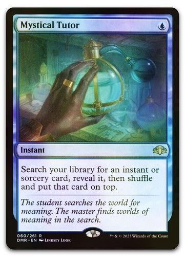Mystical tutor - (foil), (nm)