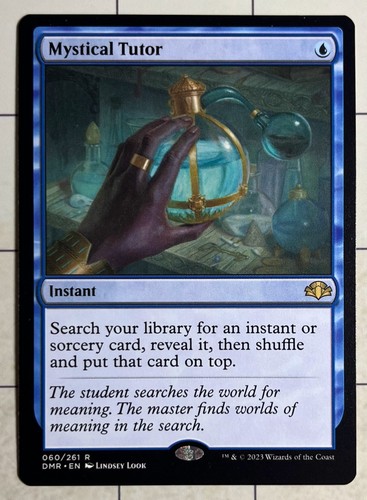 Mtg mystical tutor dominaria - mystical,