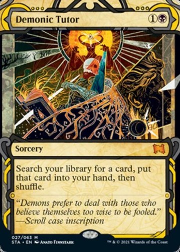 Mtg tutor demoniaco - mtg,