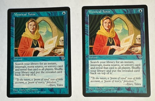 Mtg mystical tutor mirage - mtg,