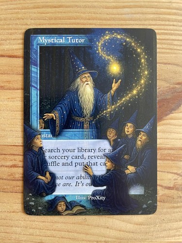 Mystical tutor proxy - -,