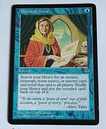 Tutor mistico mtg mirage - tutor, non