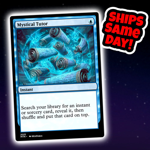 Mystical tutor carta - mystical,