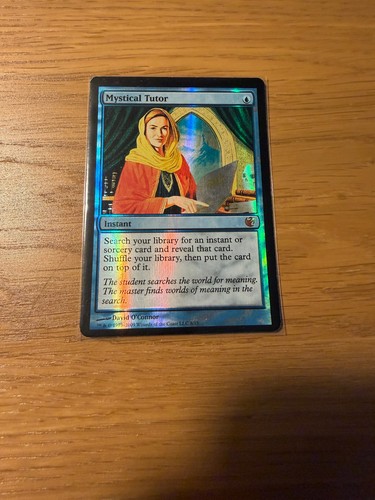 Mystical tutor foil - tutor,