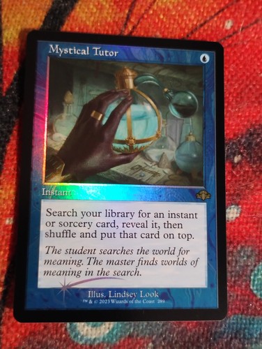 Retro foil mystical - foil,