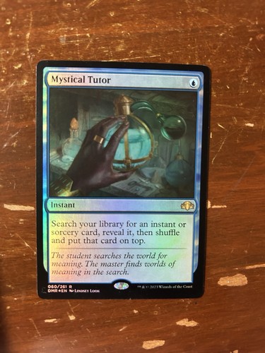 Mystical tutor dominaria foil - tutor,