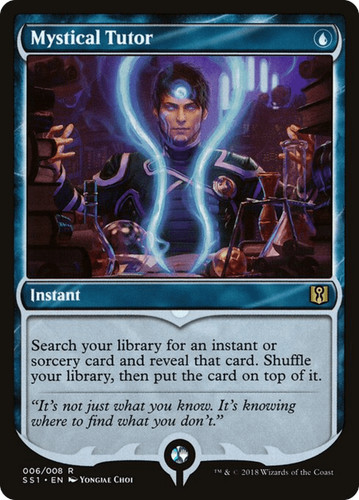 Mystical tutor ss1 6 - tutor, nm