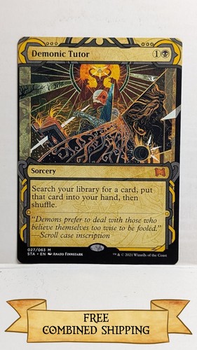 Demonic tutor strixhaven - demonic,