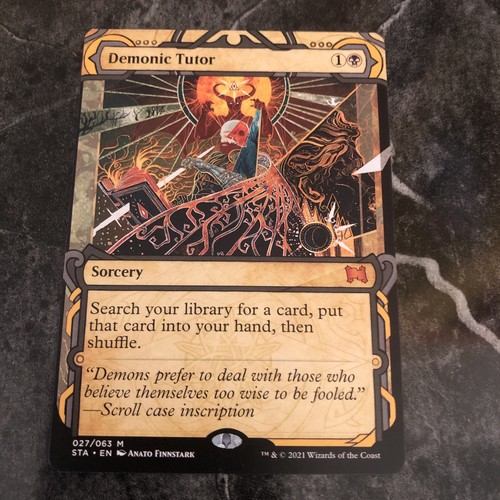 Demonic tutor strixhaven - demonic,