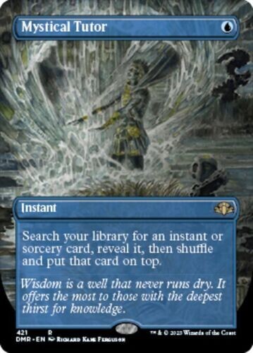 Mtg mystical tutor tutore - -,