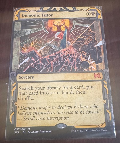 Demonic tutor strixhaven - demonic,