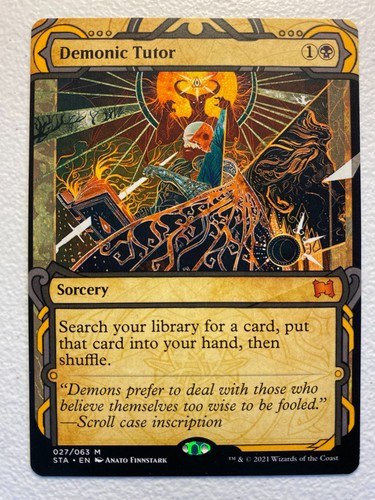 Mtg demonic tutor 27 - tutor, #