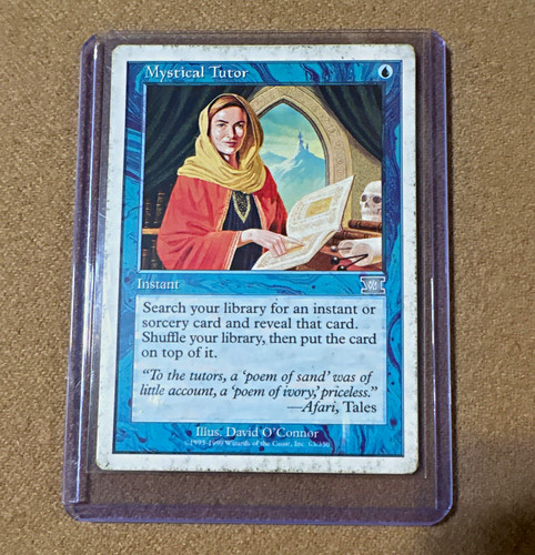 Mtg mystical tutor - mtg,