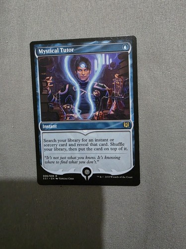 Mystical tutor signature - ~,