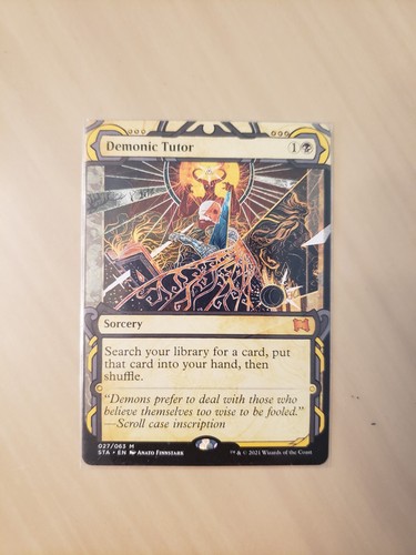 Mtg demonic tutor strixhaven - mtg,