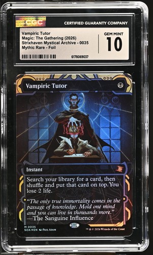 Vampiric tutor secrets - vampiric, of